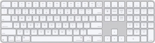 Apple Magic Keyboard with Touch ID and Numeric Keypad for Mac models with Apple silicon - US English - White Keys