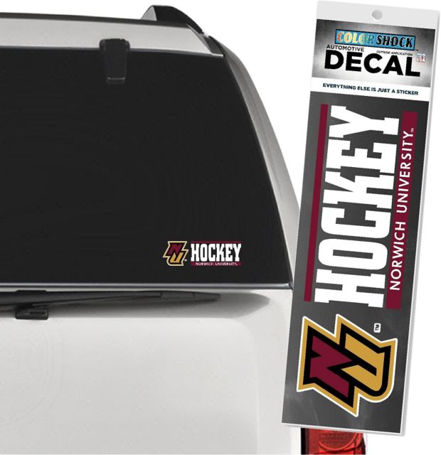 Norwich University Cadets Hockey Decal