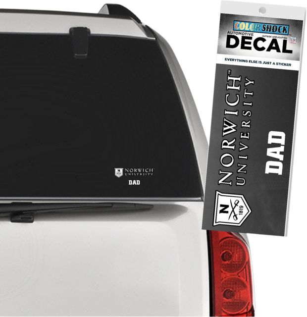 Norwich University Dad Decal