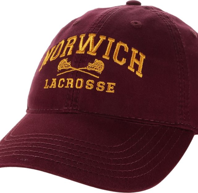 Norwich University Lacrosse Relaxed Twill Adjustable Hat