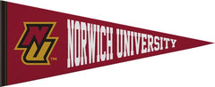 Norwich University 12X30 Full Color Pennant