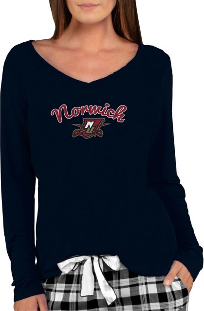 Norwich University Women's Marathon Long Sleeve V-Neck T-Shirt - ONLINE ONLY